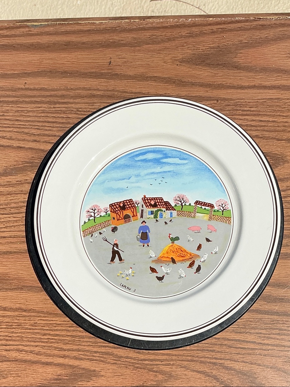Villeroy & Boch Design Naif plate 8”